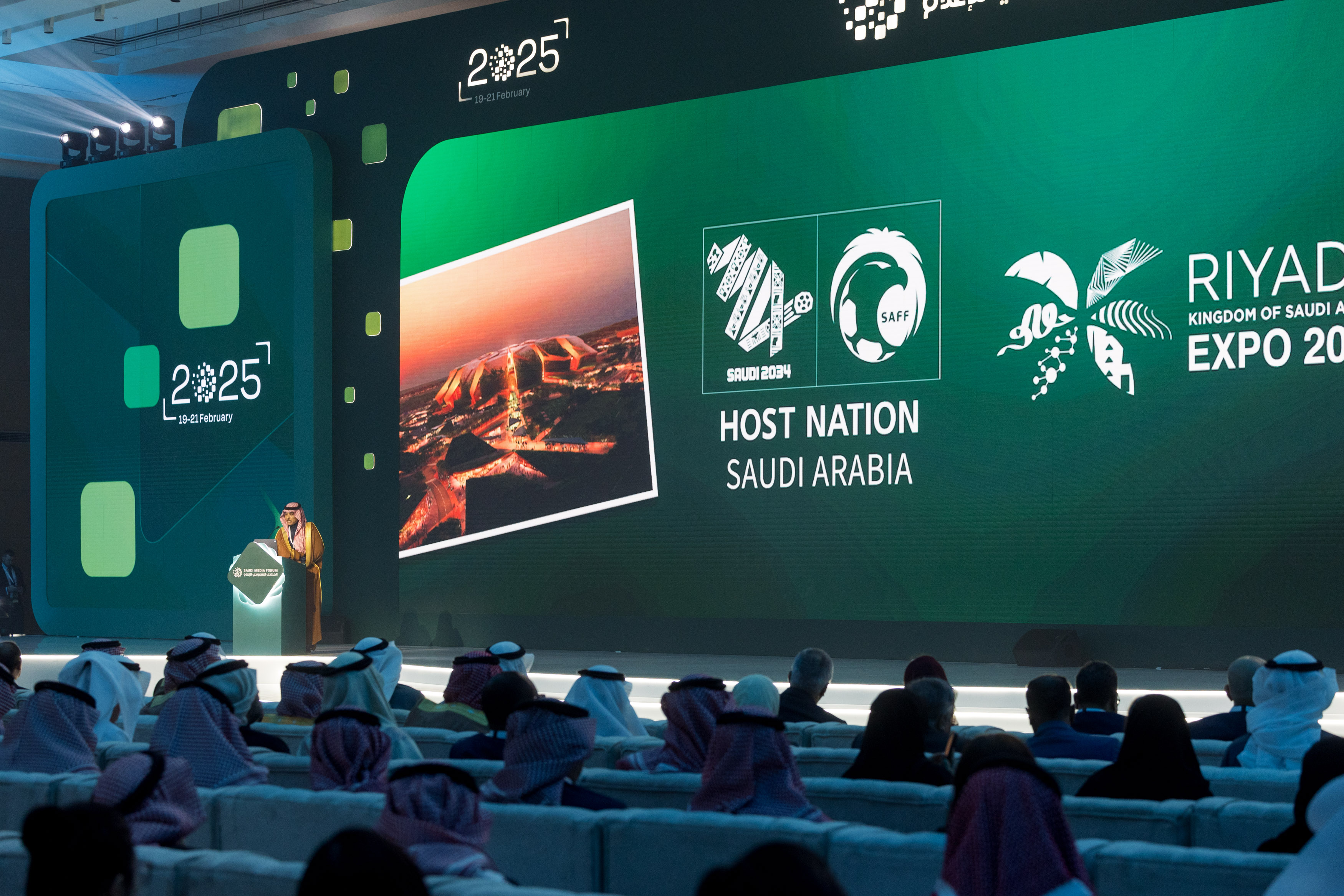 At the Saudi Media Forum: The 2034 World Cup Bid – A Vision Unveiled to the World for the First Time