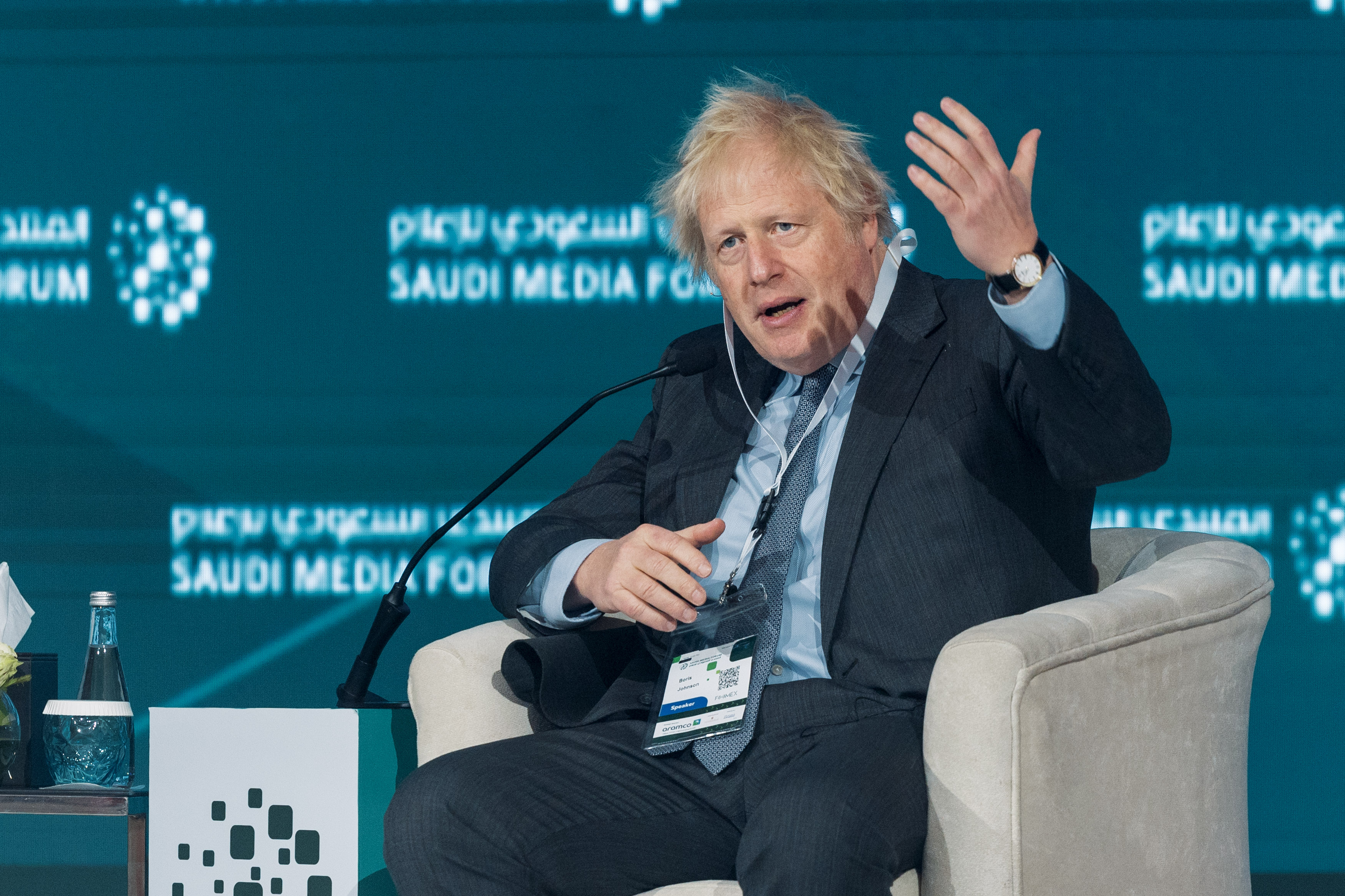 Boris Johnson… What Links a Former Prime Minister to a Media Forum?